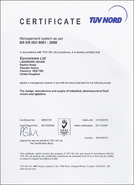 TUV certificado de aprobación TUV certificado de aprobación